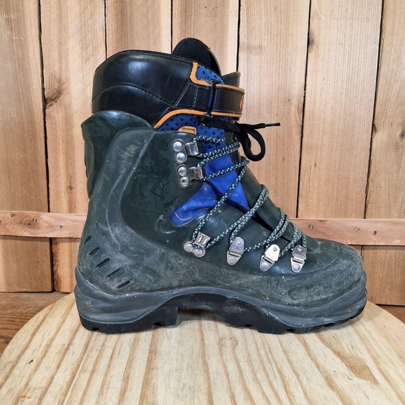 Asolo AFS Guide Composit-Fiber Mountaineering Boots Mens 7.5 Green Hiking Vibram main image 5